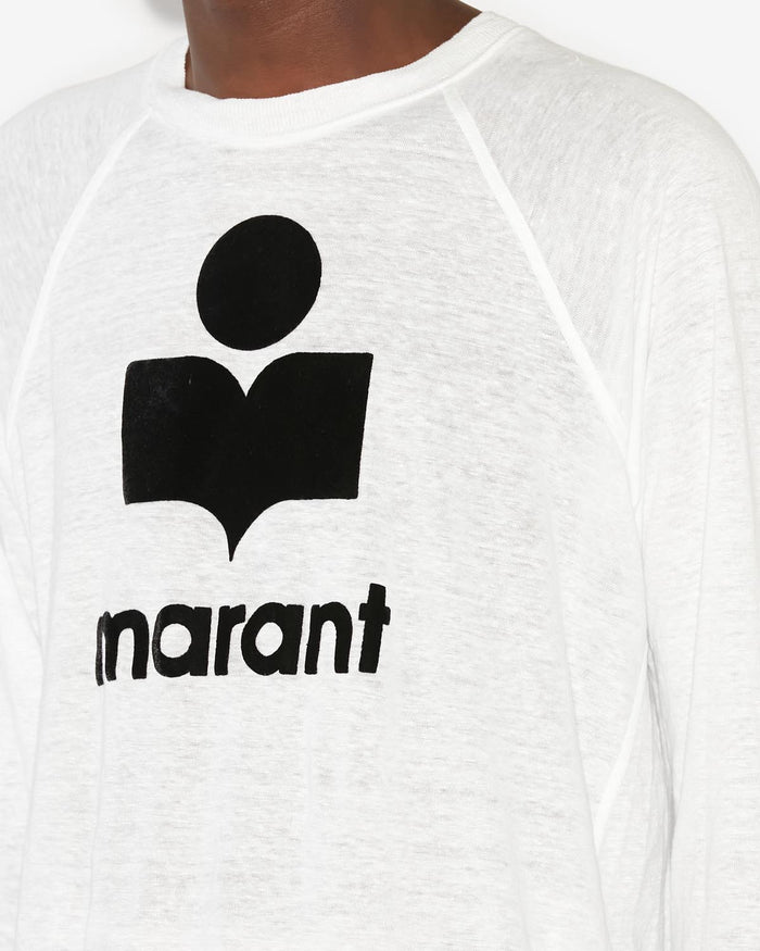 Isabel Marant T-Shirt Kieffer Homme Blanc