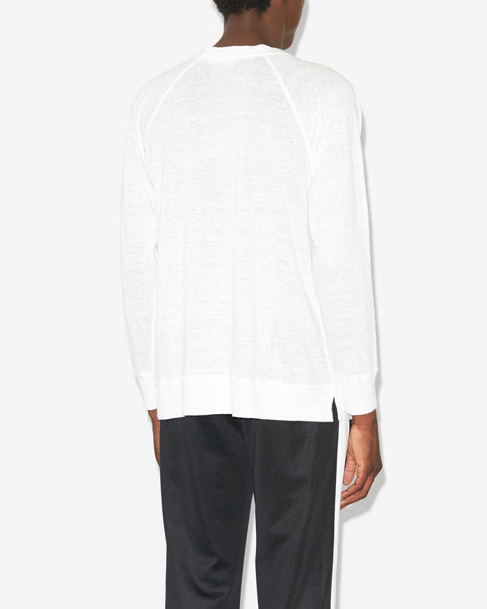Isabel Marant T-Shirt Kieffer Homme Blanc