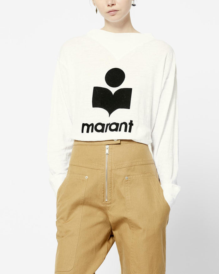 Isabel Marant T-Shirt Kilsen Femme Blanc