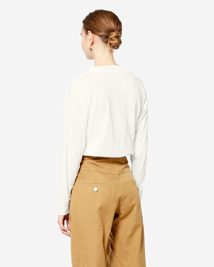 Isabel Marant T-Shirt Kilsen Femme Blanc