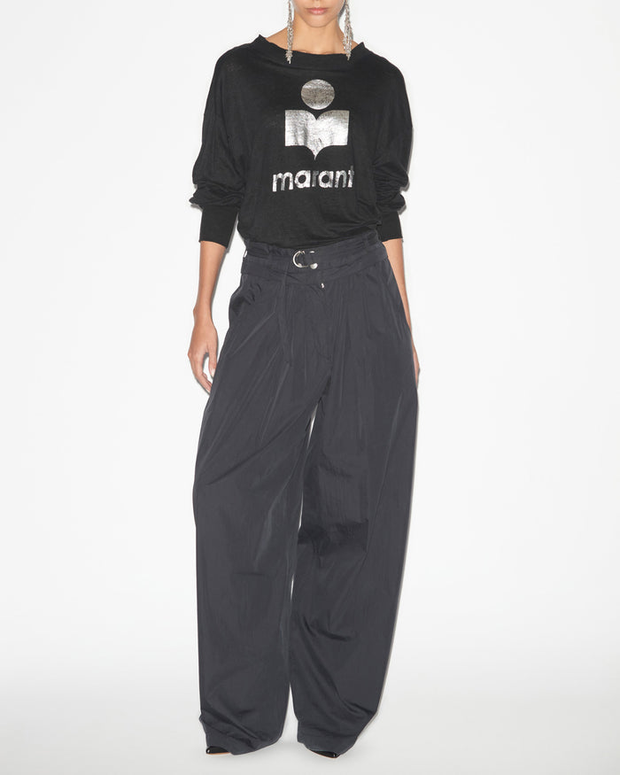 isabel marant T-Shirt Klowia Femme noir