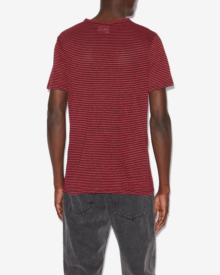 Isabel Marant T-SHIRT LEON Homme Rouge
