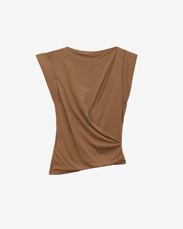 Isabel Marant T-SHIRT MAISAN Femme Clair Kaki