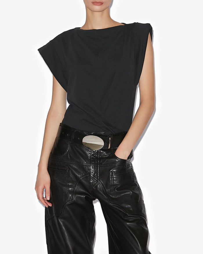 Isabel Marant T-SHIRT MAISAN Femme Noir