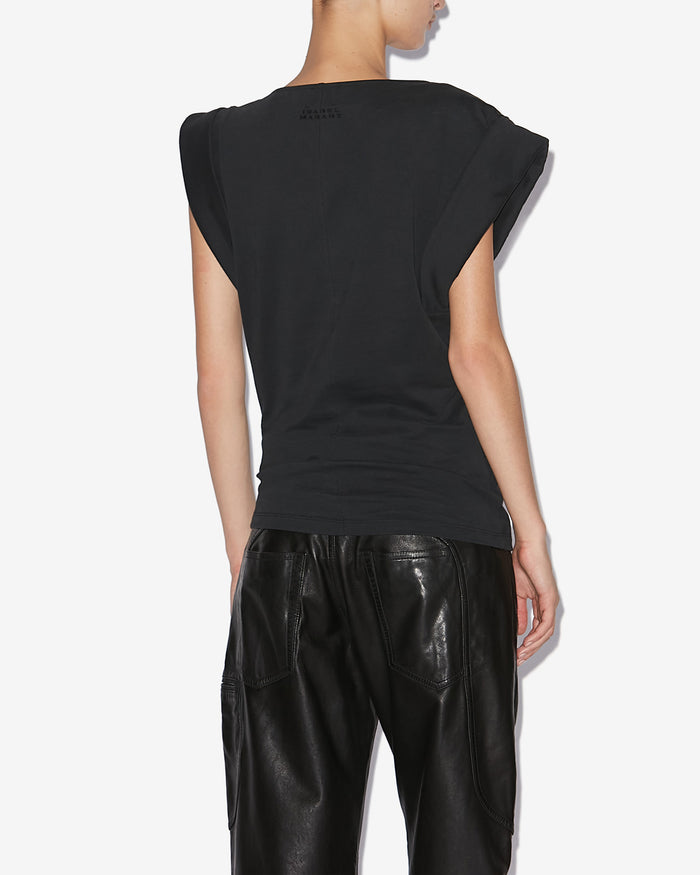 Isabel Marant T-SHIRT MAISAN Femme Noir
