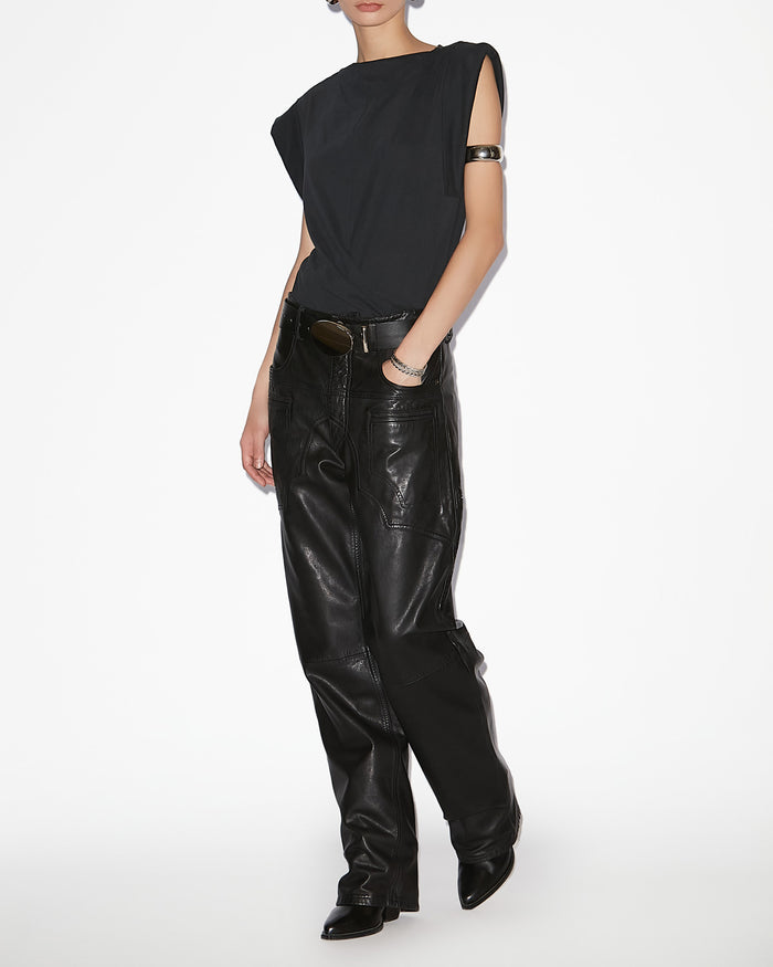 isabel marant T-SHIRT MAISAN Femme noir
