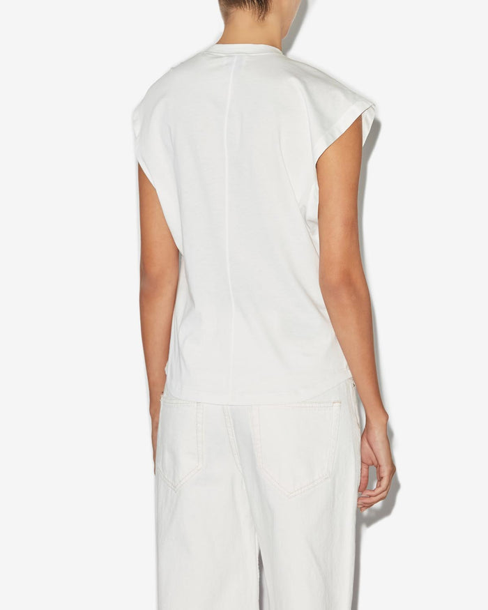 Isabel Marant T-Shirt Nayda Femme Blanc