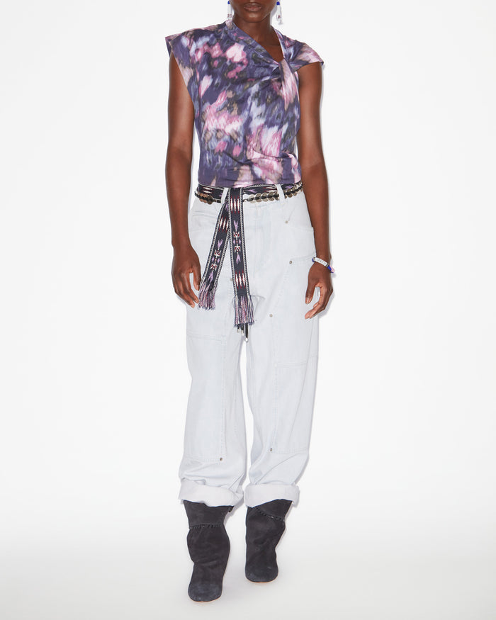 isabel marant T-SHIRT NAYDA Femme violet-lilas