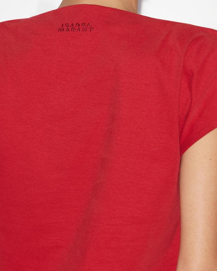 Isabel Marant T-SHIRT SEBANI Femme Rouge
