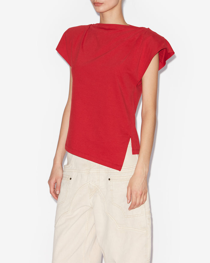 Isabel Marant T-SHIRT SEBANI Femme Rouge