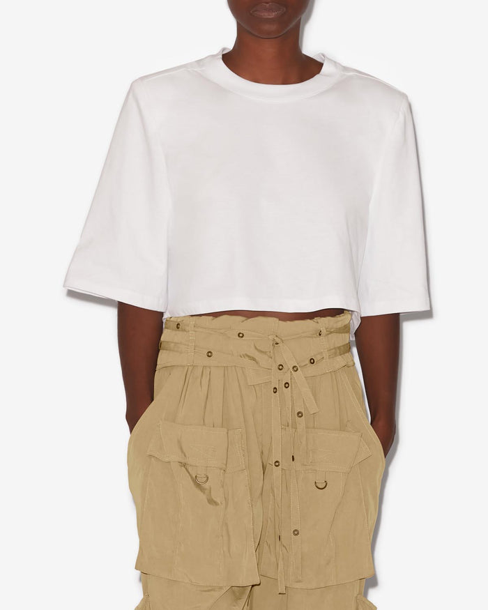 Isabel Marant T-Shirt Zaely Femme Blanc