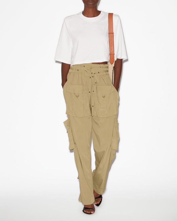 isabel marant T-Shirt Zaely Femme blanc