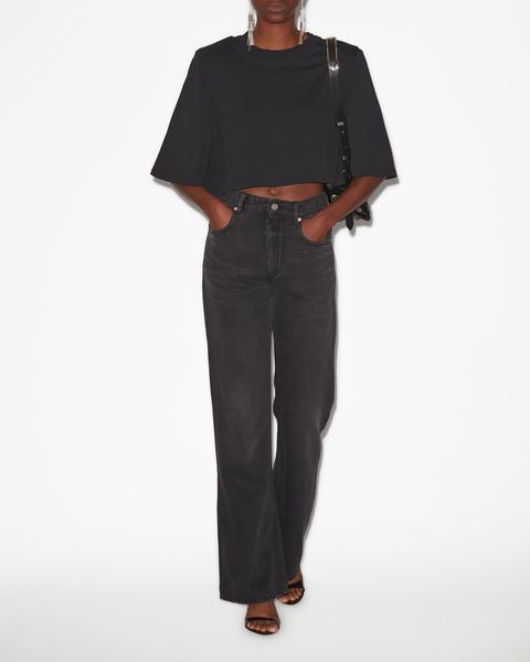 isabel marant T-Shirt Zaely Femme noir
