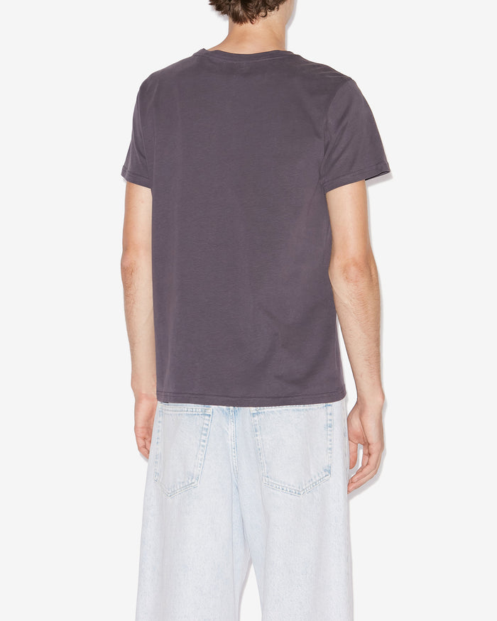 Isabel Marant T-Shirt Zafferh Homme Bleu Nuit