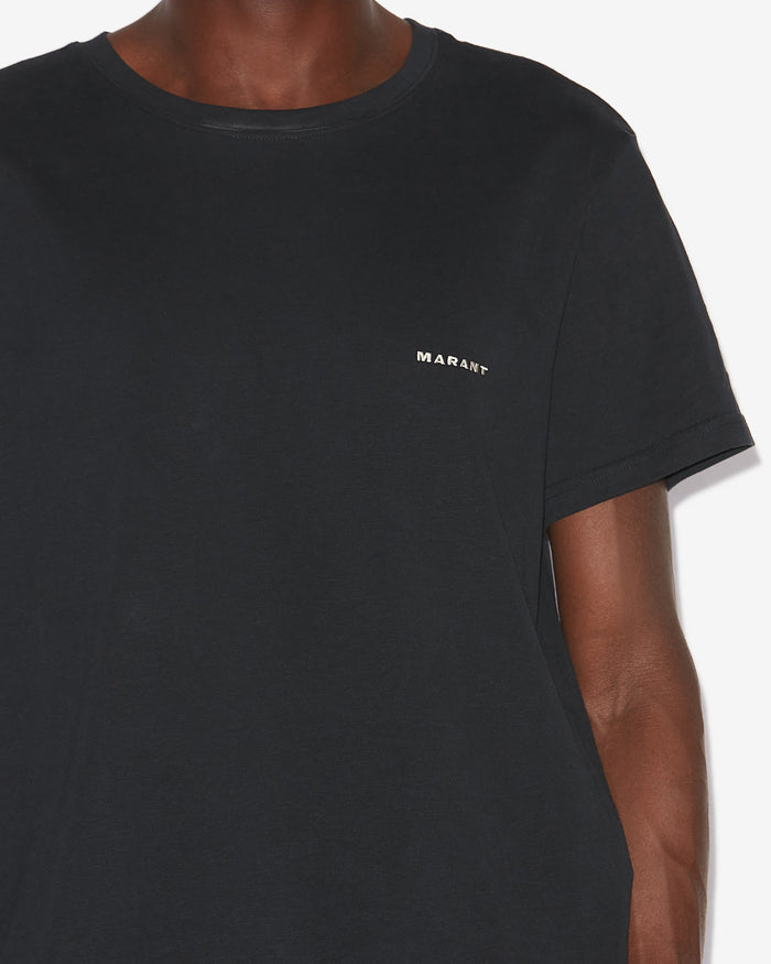 Isabel Marant T-Shirt Zafferh Homme Noir