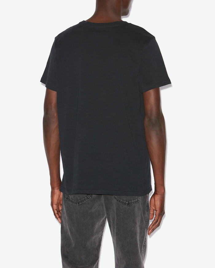 Isabel Marant T-Shirt Zafferh Homme Noir