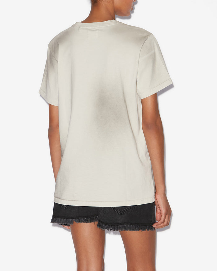 Isabel Marant T-SHIRT ZAOF Femme Beige