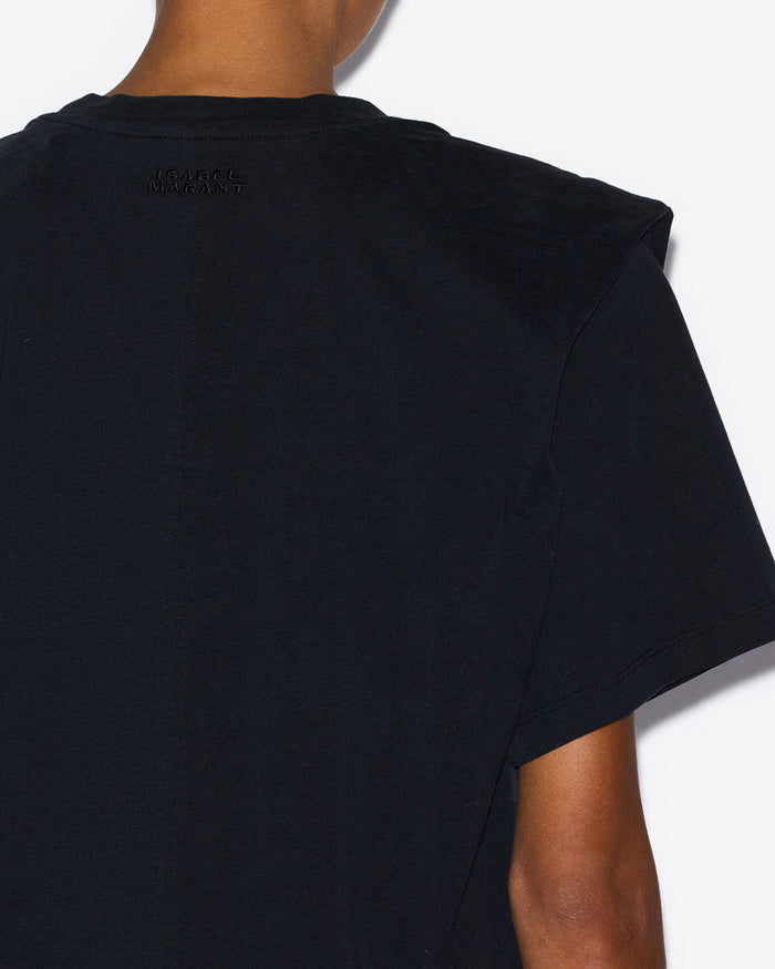 Isabel Marant T-Shirt Zelitos Femme Noir