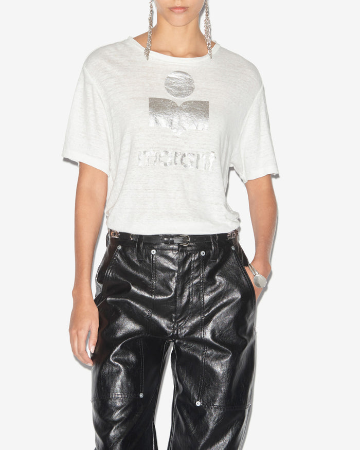 Isabel Marant T-Shirt Zewel Femme Blanc