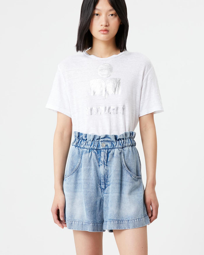 Isabel Marant T-Shirt Zewel Femme Blanc