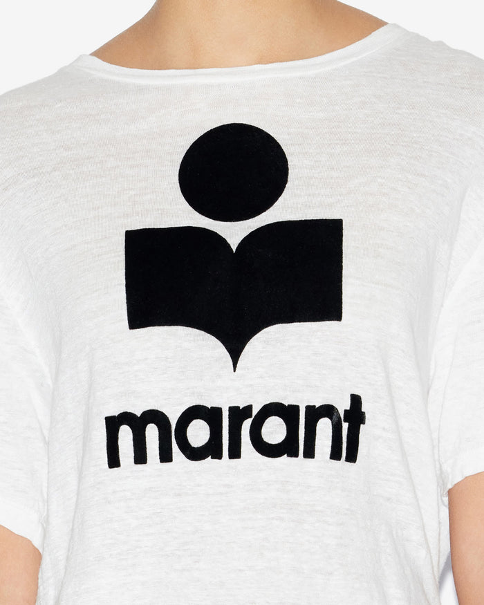 Isabel Marant T-Shirt Zewel Femme Blanc