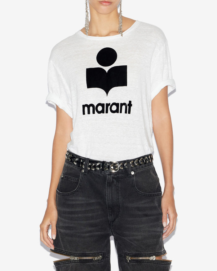 Isabel Marant T-Shirt Zewel Femme Blanc