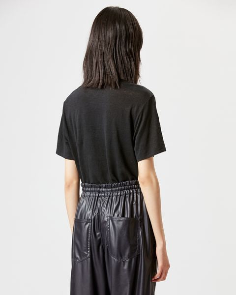 Isabel Marant T-shirt Zewel Femme Noir