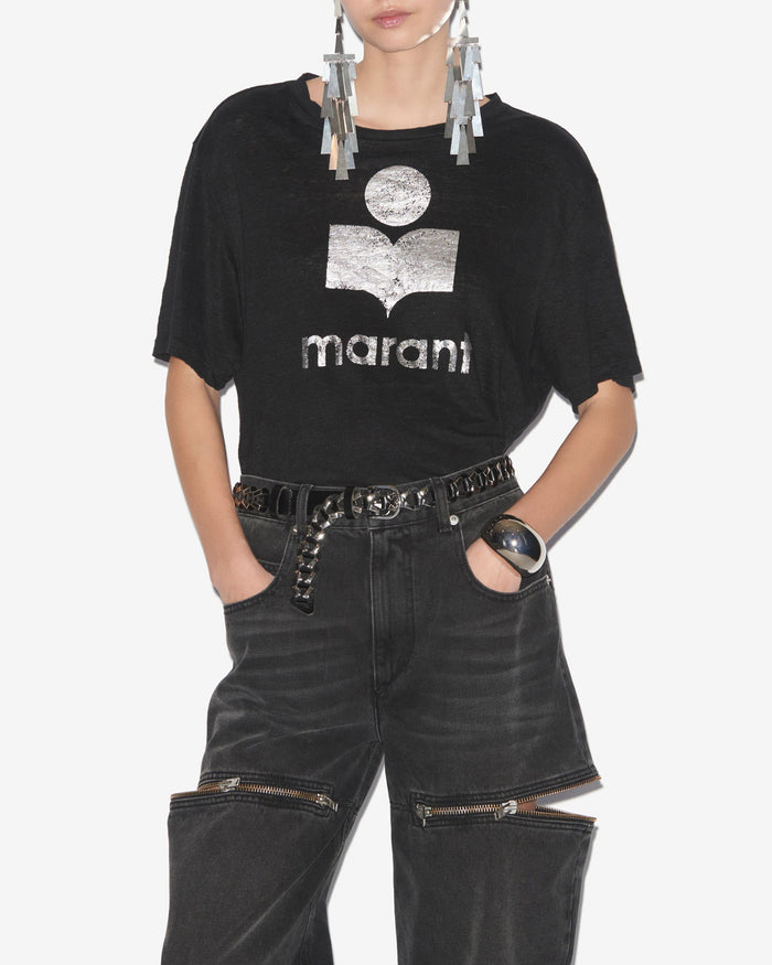 Isabel Marant T-Shirt Zewel Femme Noir