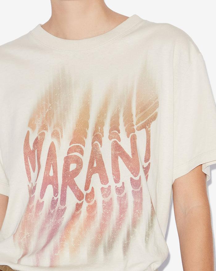 Isabel Marant T-SHIRT ZOELINE Femme écru