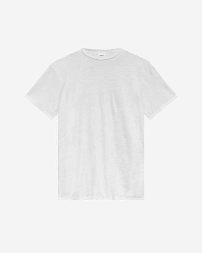 Isabel Marant Tee Shirt Koldi Femme Blanc-doré