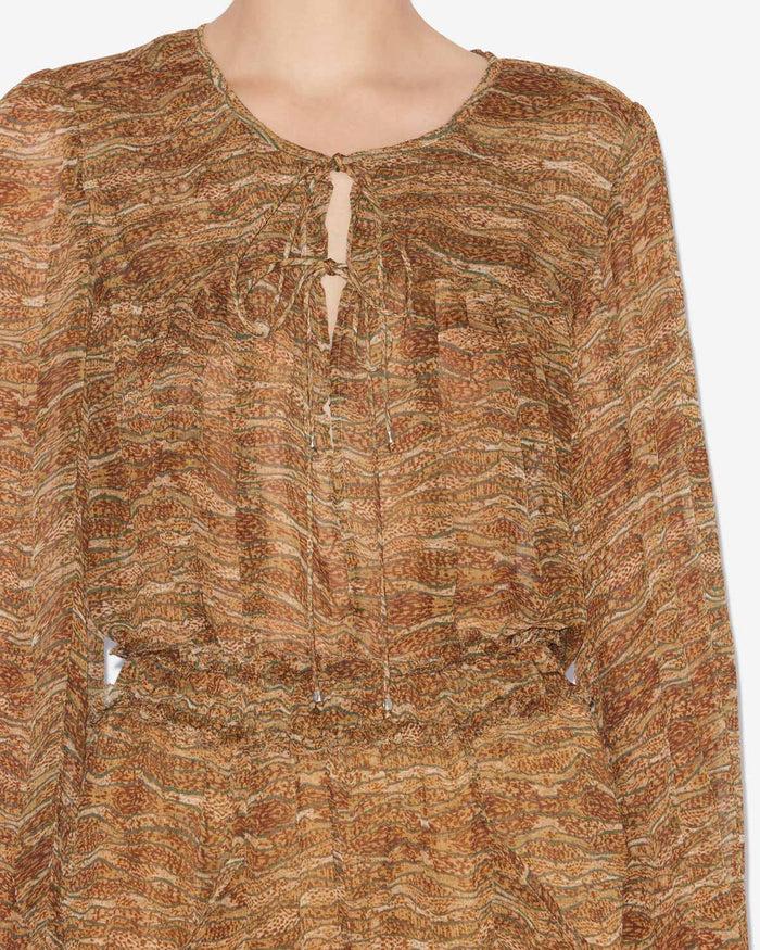 Isabel Marant TOP ADVIKA Femme Kaki