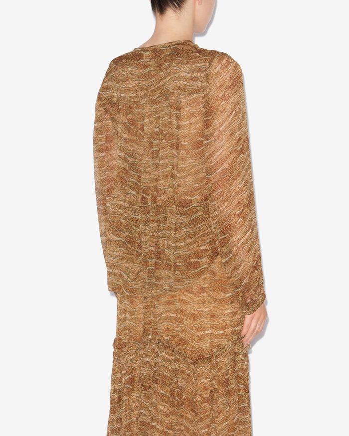 Isabel Marant TOP ADVIKA Femme Kaki