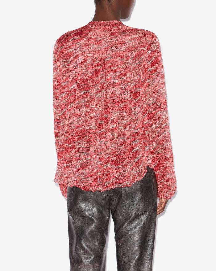 Isabel Marant TOP ADVIKA Femme Rouge