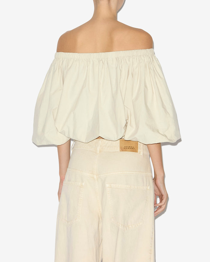 Isabel Marant TOP BERTILLE Femme écru