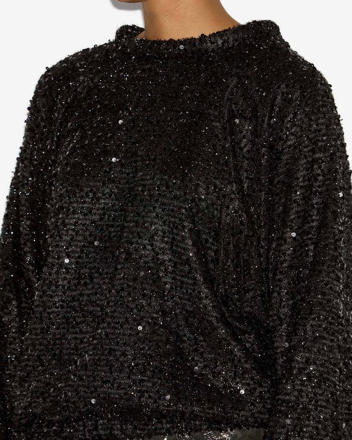 Isabel Marant Top Dabia Femme Noir