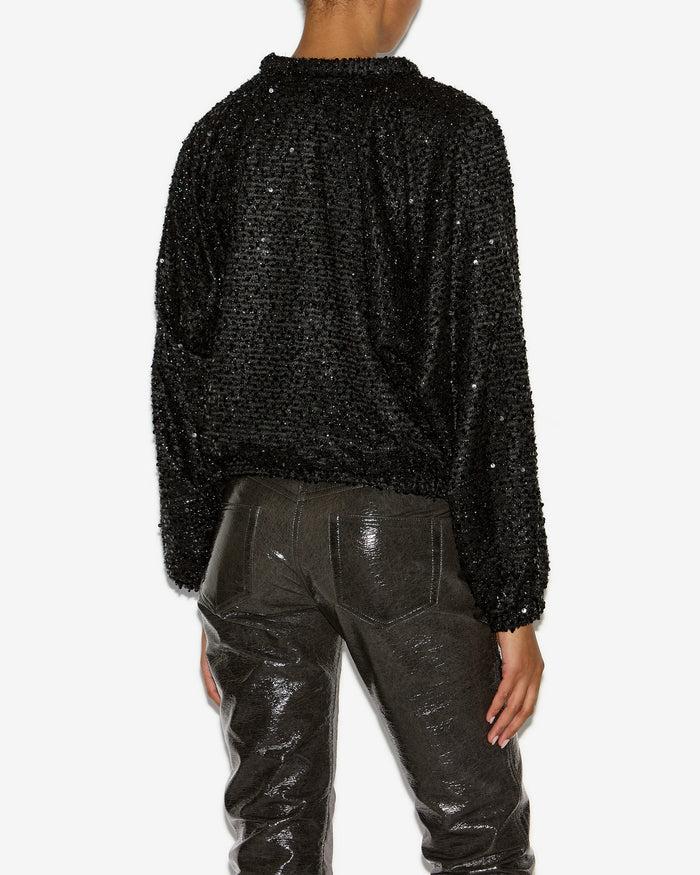 Isabel Marant Top Dabia Femme Noir