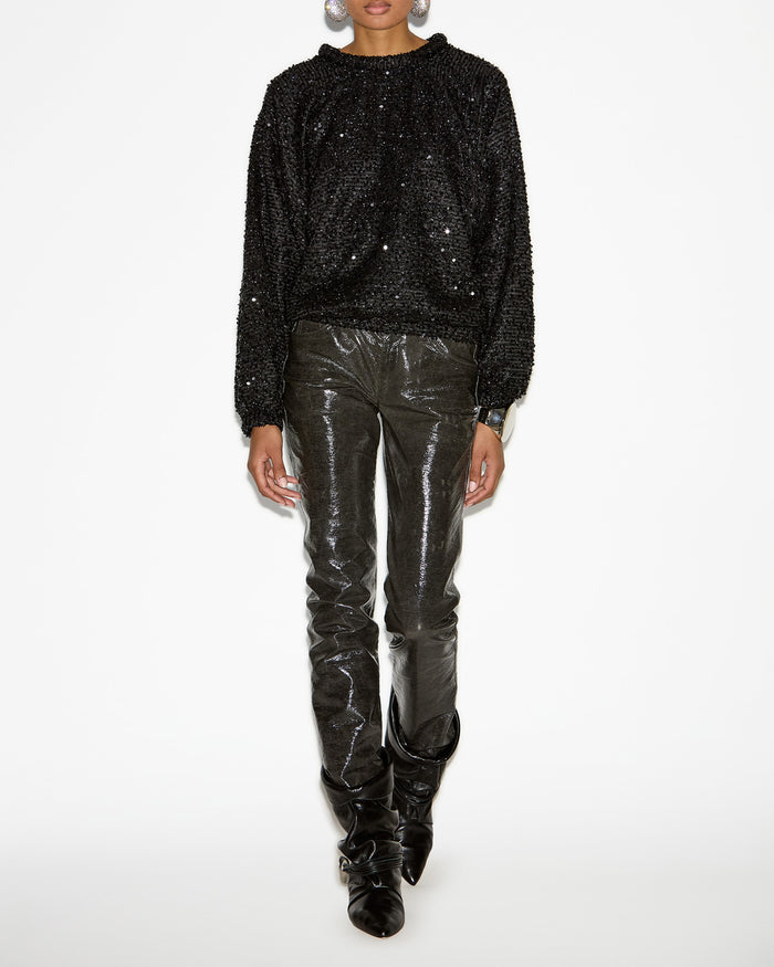 Isabel Marant Top Dabia Femme Noir