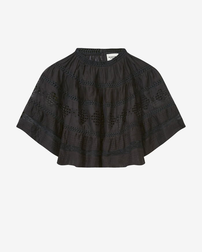 isabel marant TOP DILAMA Femme noir