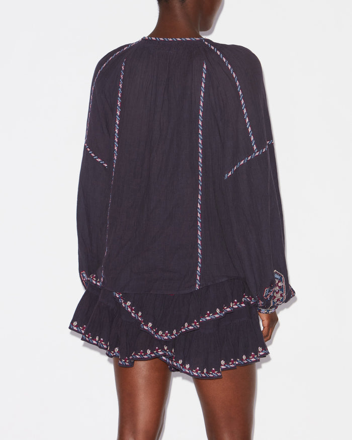 Isabel Marant TOP FERNANDA Femme Faded Night/Lilac