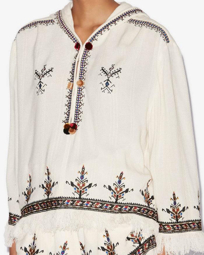 Isabel Marant TOP KAMEYA Femme écru