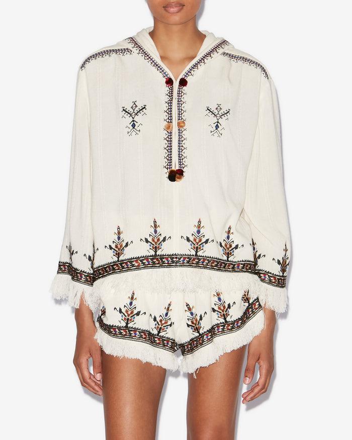 Isabel Marant TOP KAMEYA Femme écru