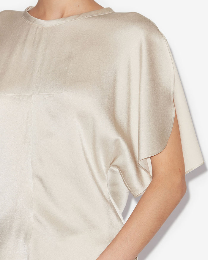 Isabel Marant TOP KARLITA Femme Beige