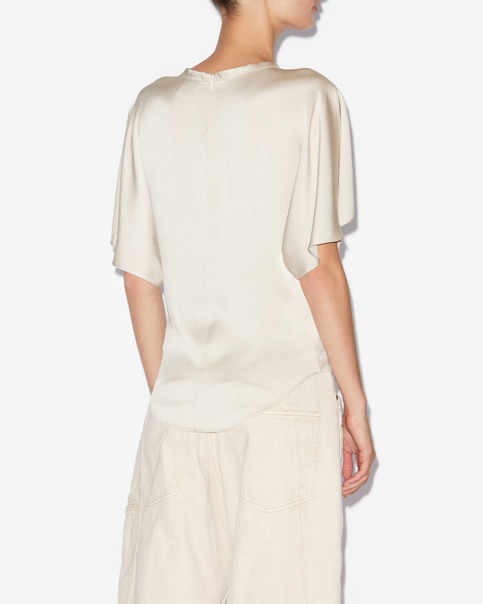 Isabel Marant TOP KARLITA Femme Beige