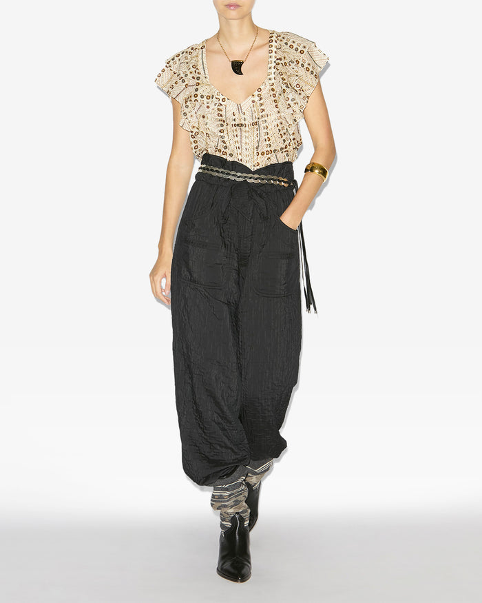 isabel marant TOP MADRANA Femme écru