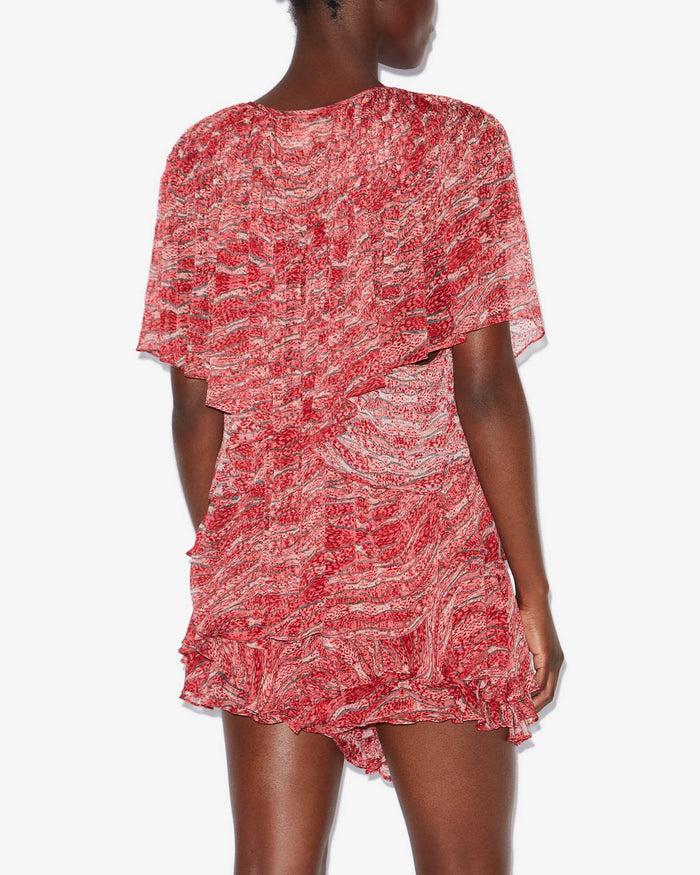 Isabel Marant TOP NESLYA Femme Rouge