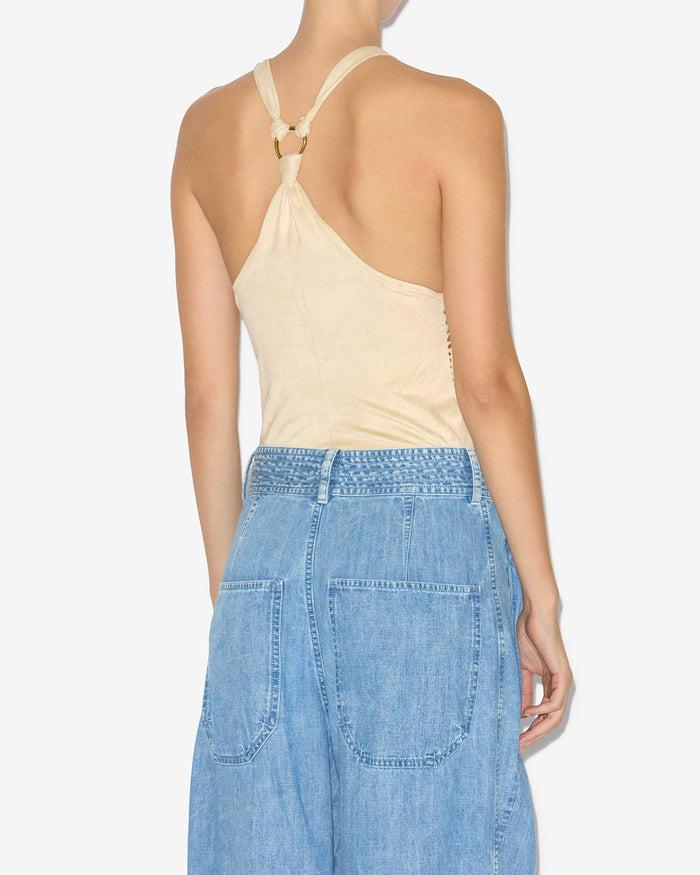 Isabel Marant TOP SAKINA Femme écru