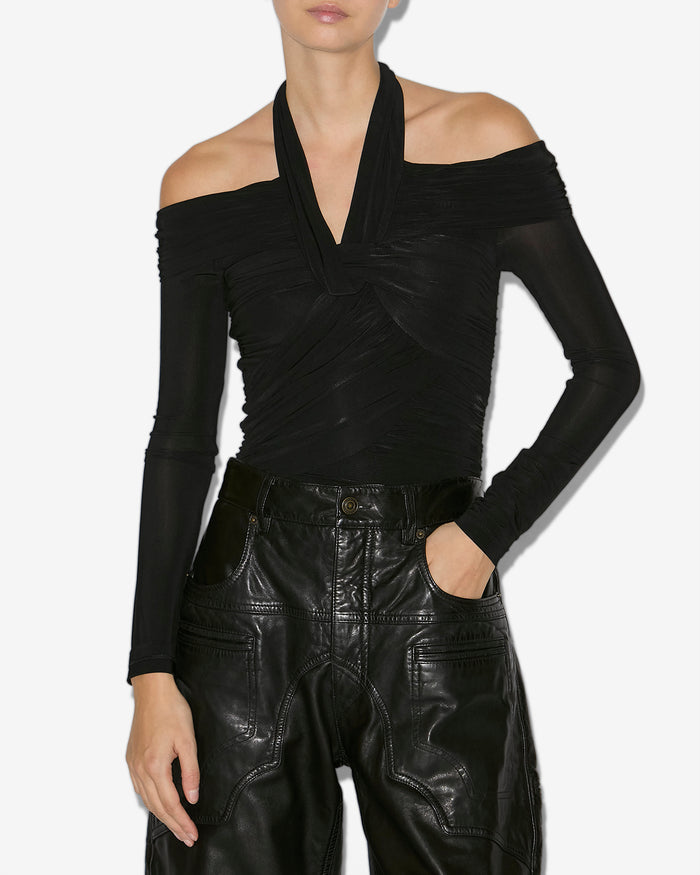Isabel Marant TOP VONDA Femme Noir