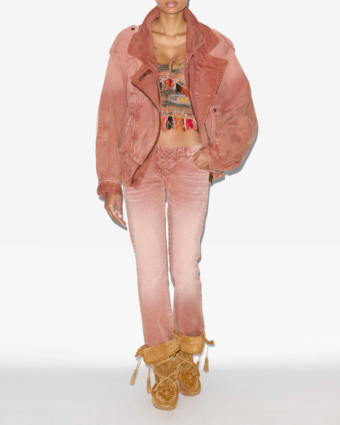 isabel marant VESTE ANELI Femme henné