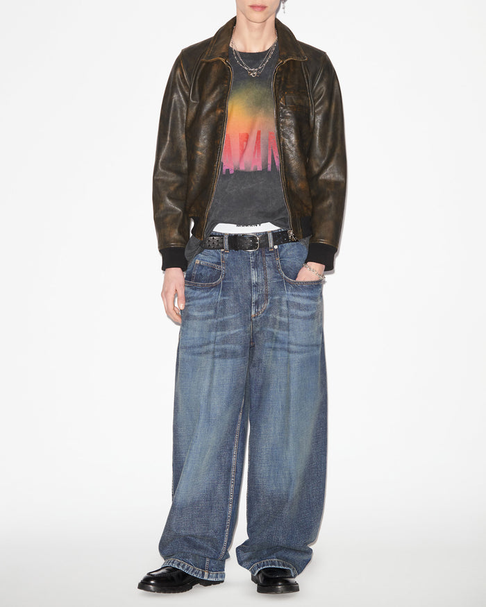 isabel marant Veste Braian Homme marron foncé