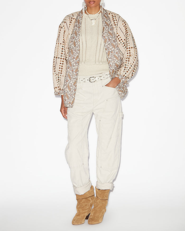 isabel marant VESTE CHANCEL Femme écru